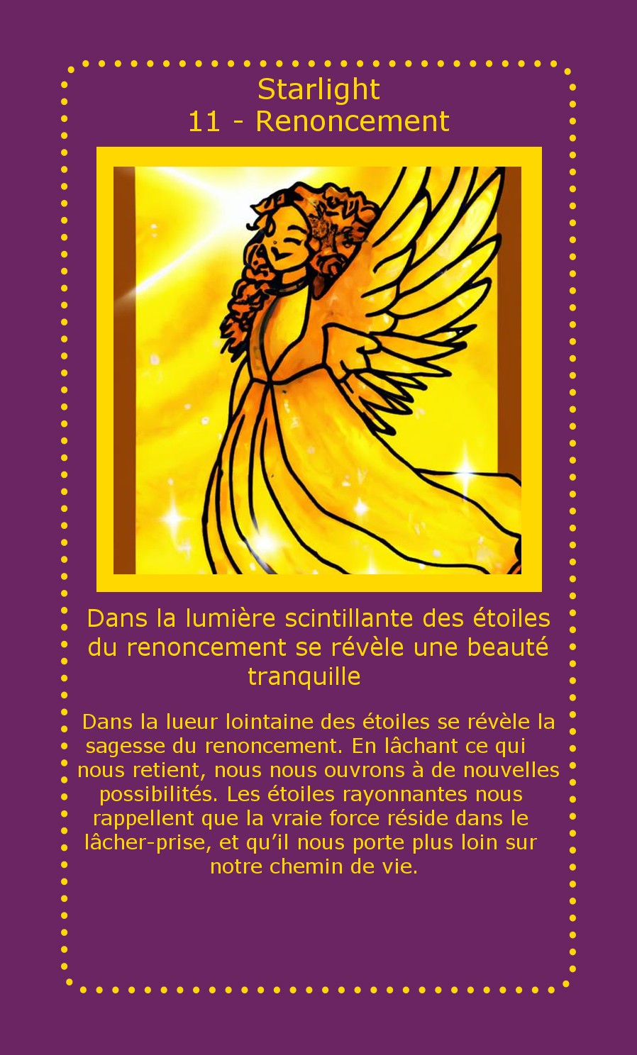 Carte Starlight Renoncement