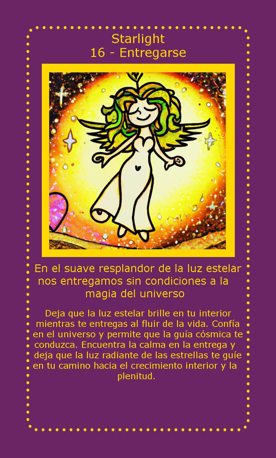 Carta Starlight Entregarse