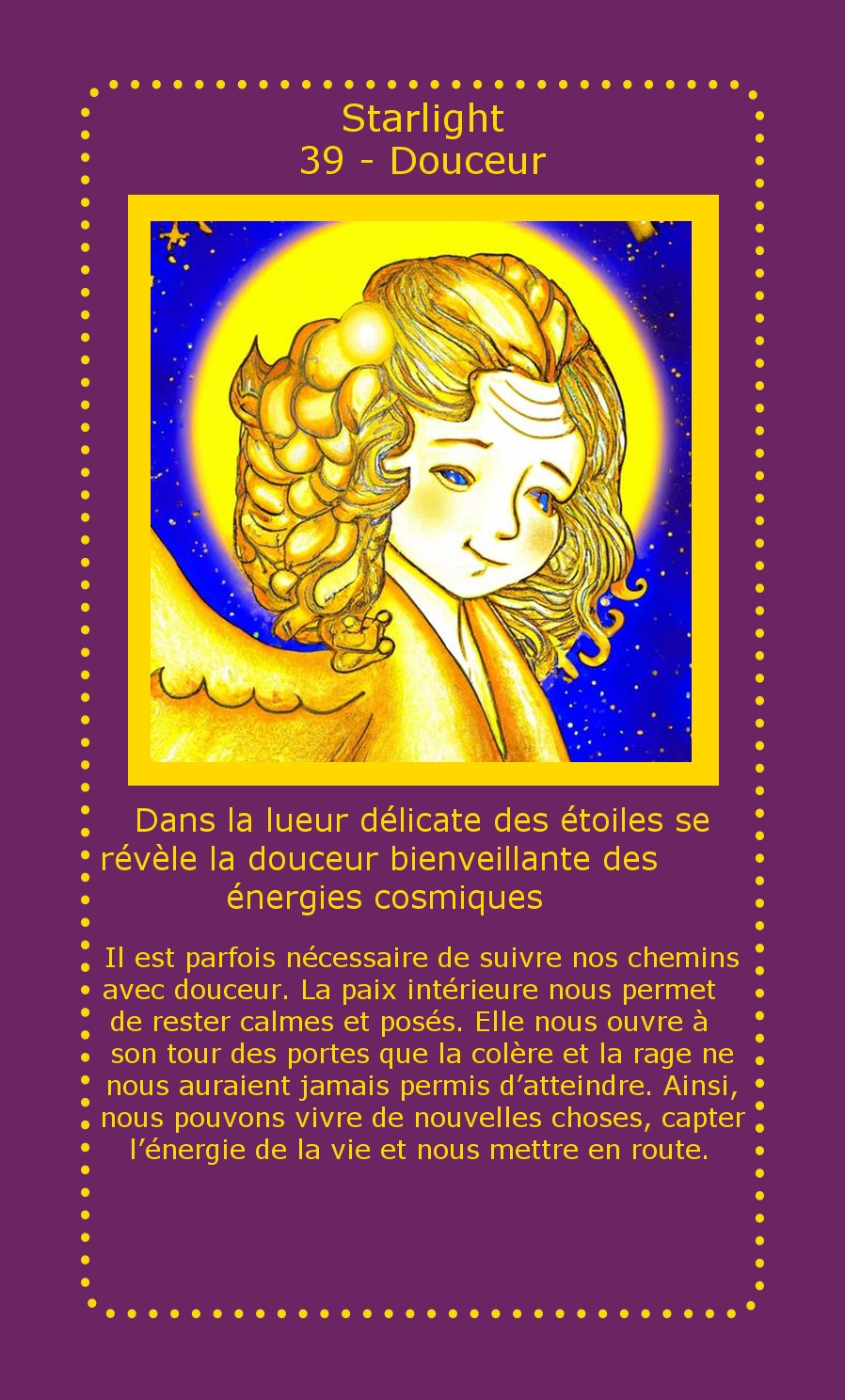 Carte Starlight Douceur