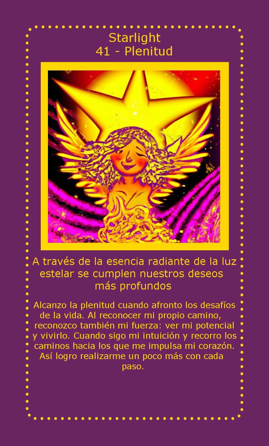 Carta Starlight Plenitud