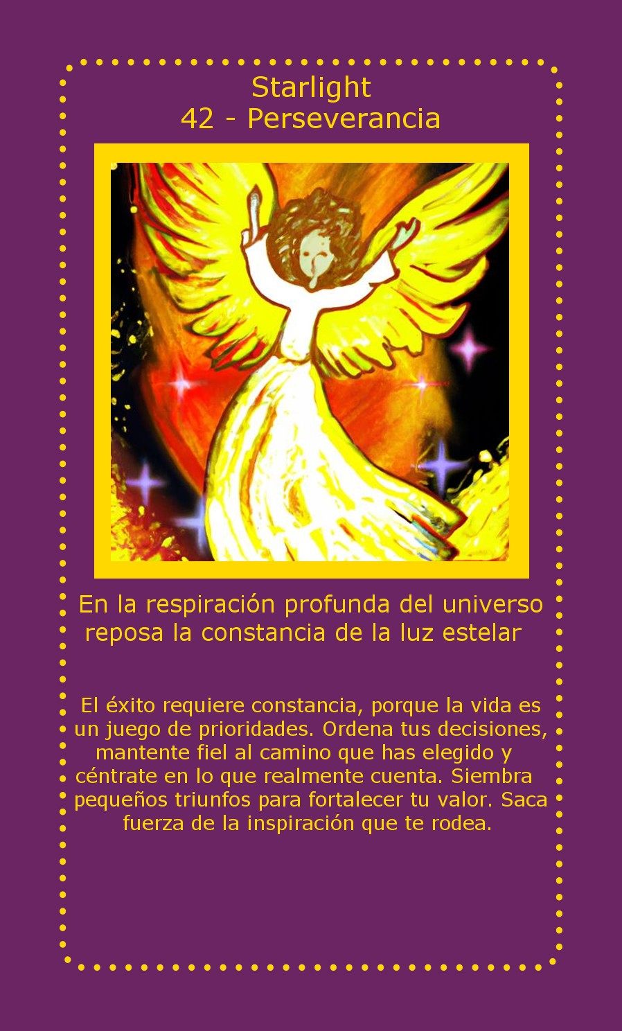 Carta Starlight Perseverancia