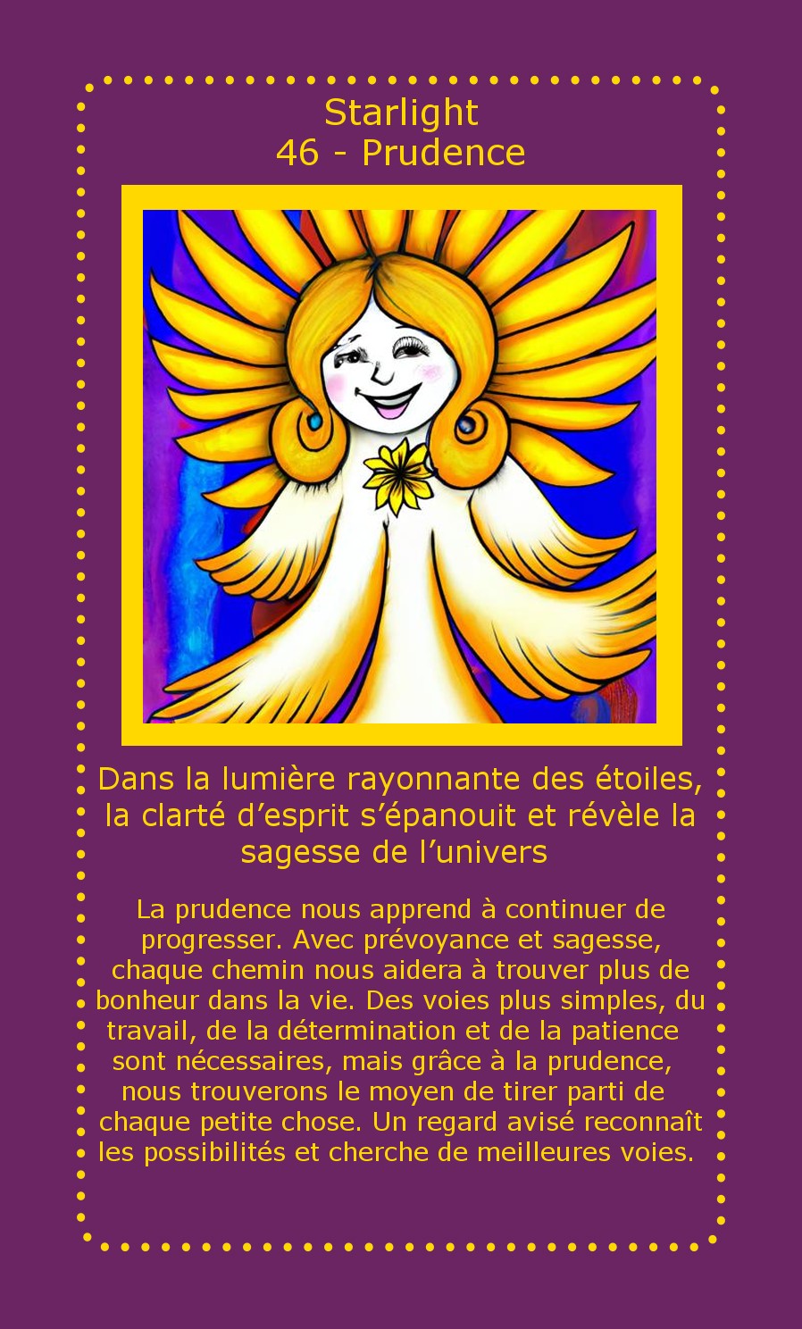 Carte Starlight Prudence