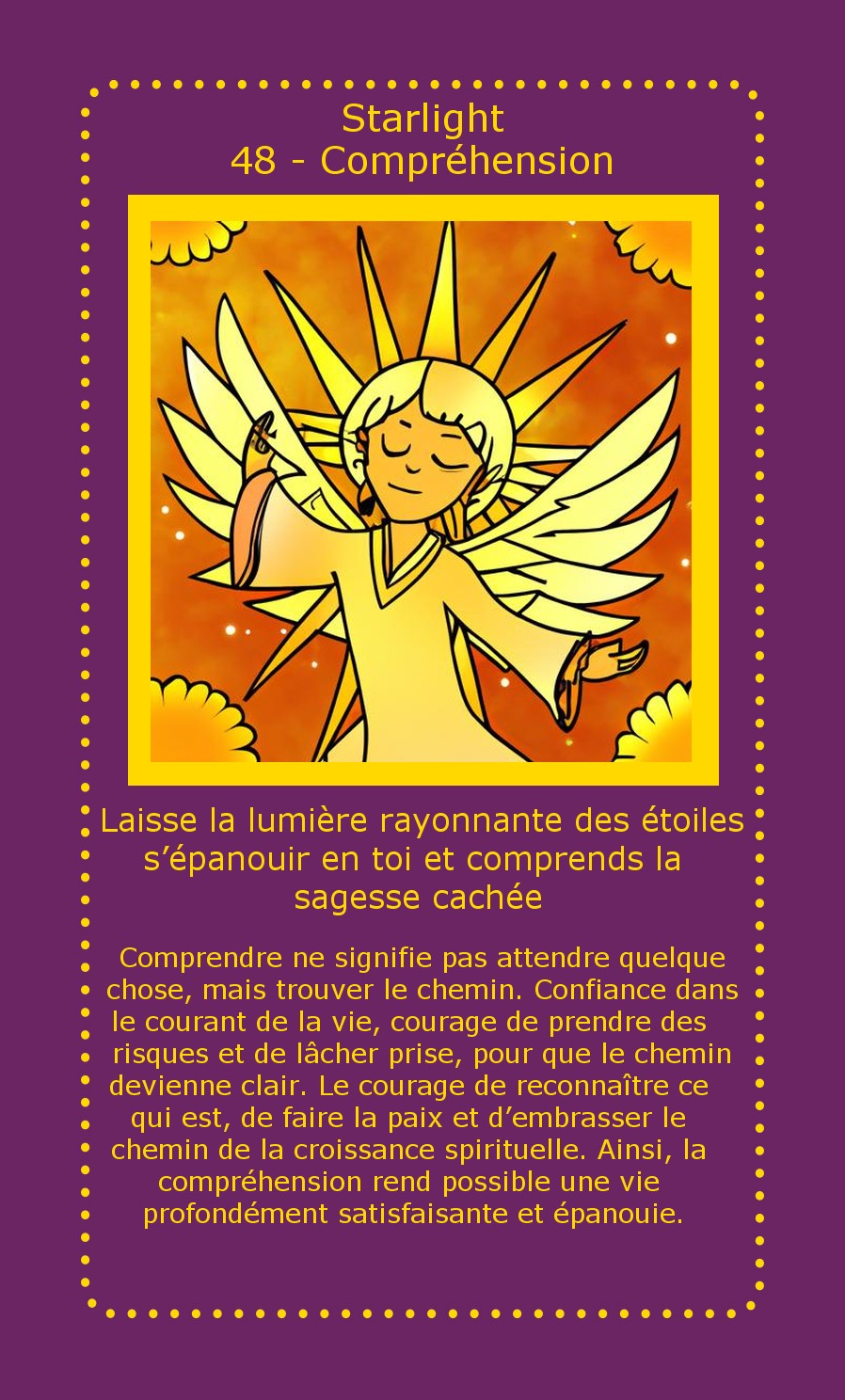 Carte Starlight Compréhension