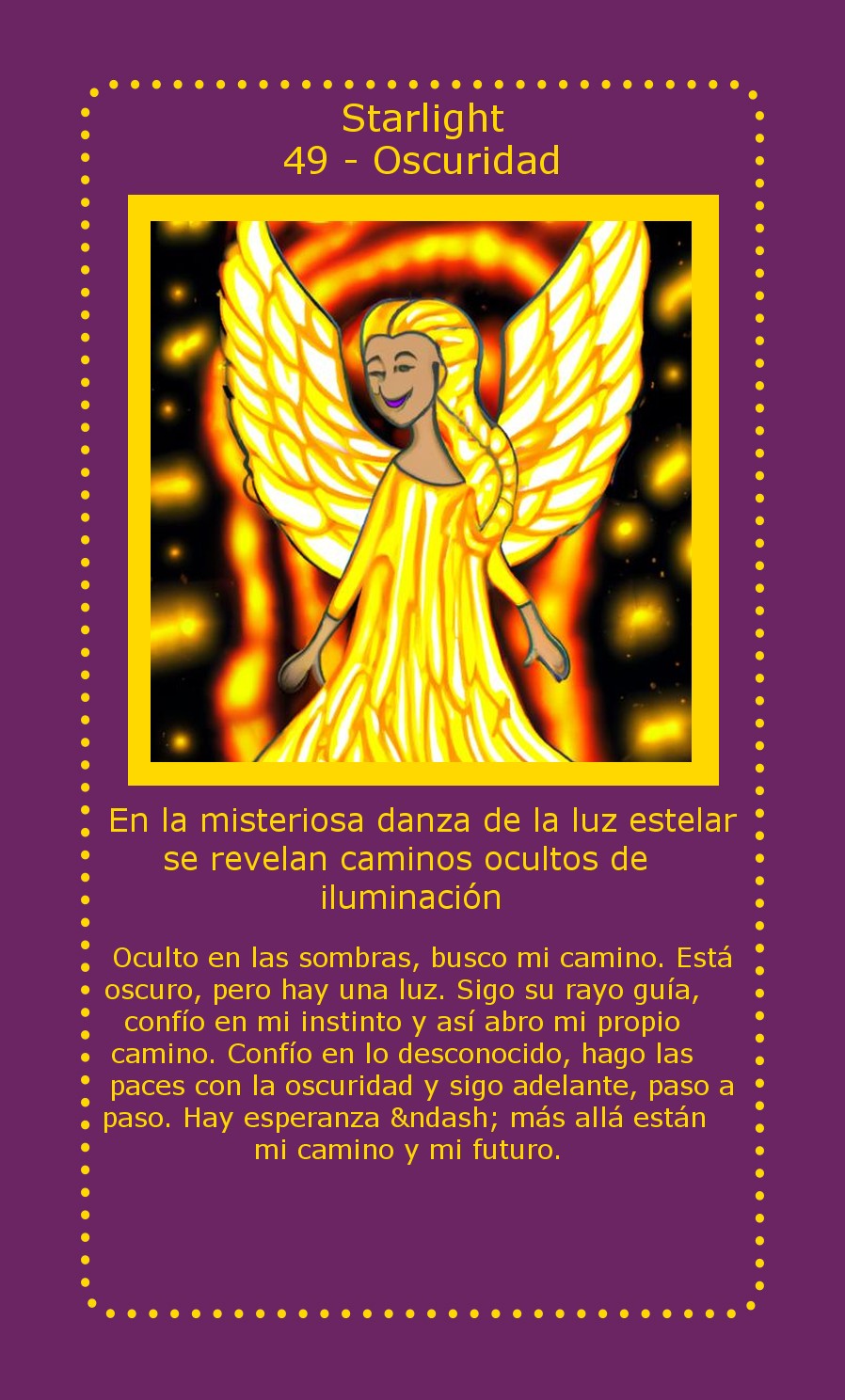 Carta Starlight Oscuridad