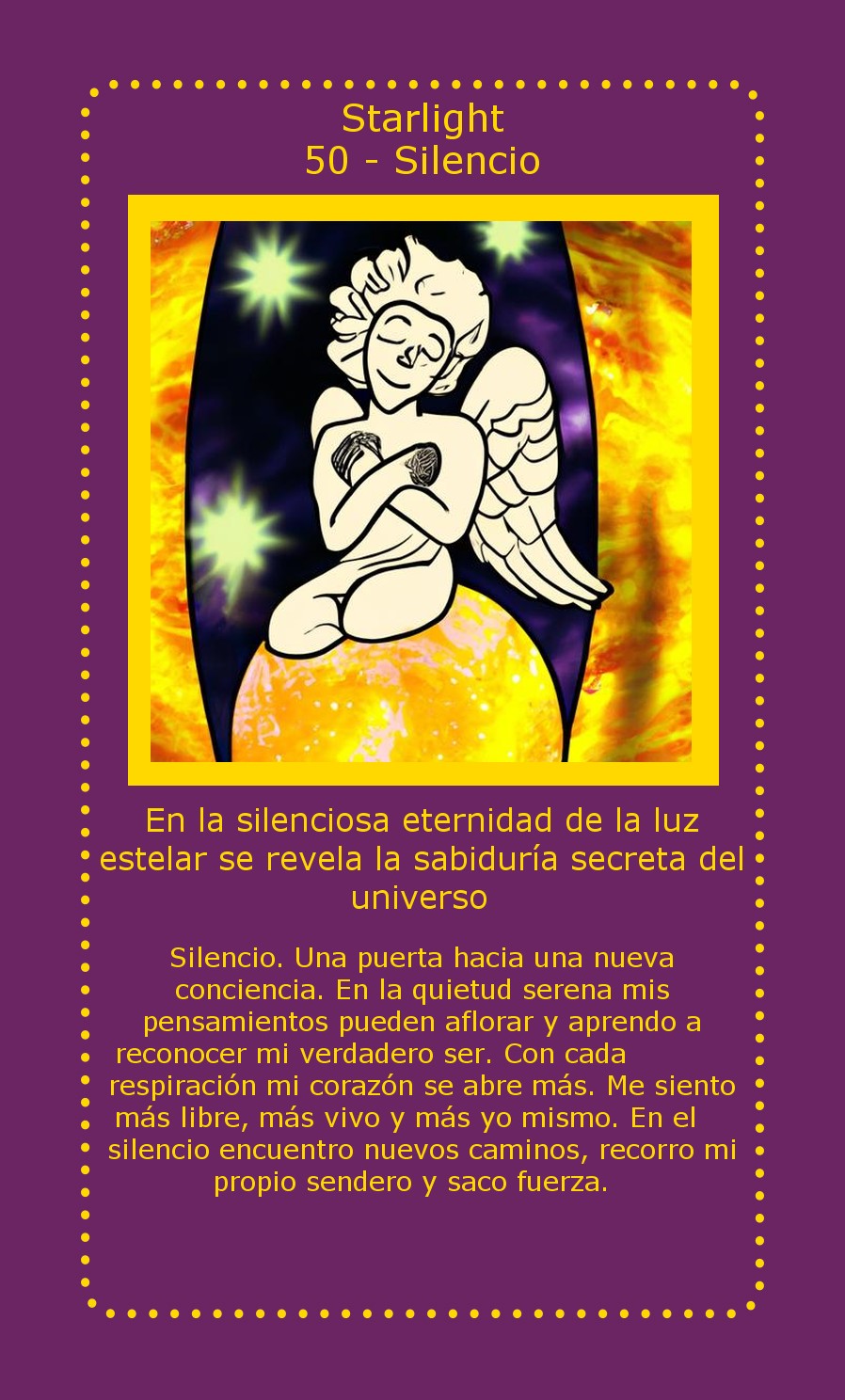 Carta Starlight Silencio