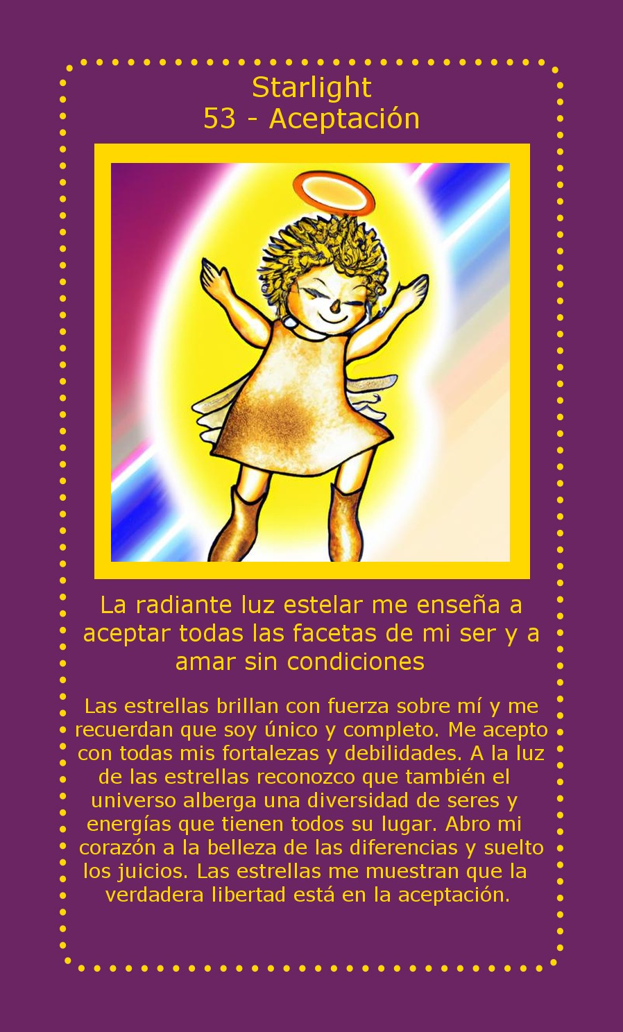 Carta Starlight Aceptación