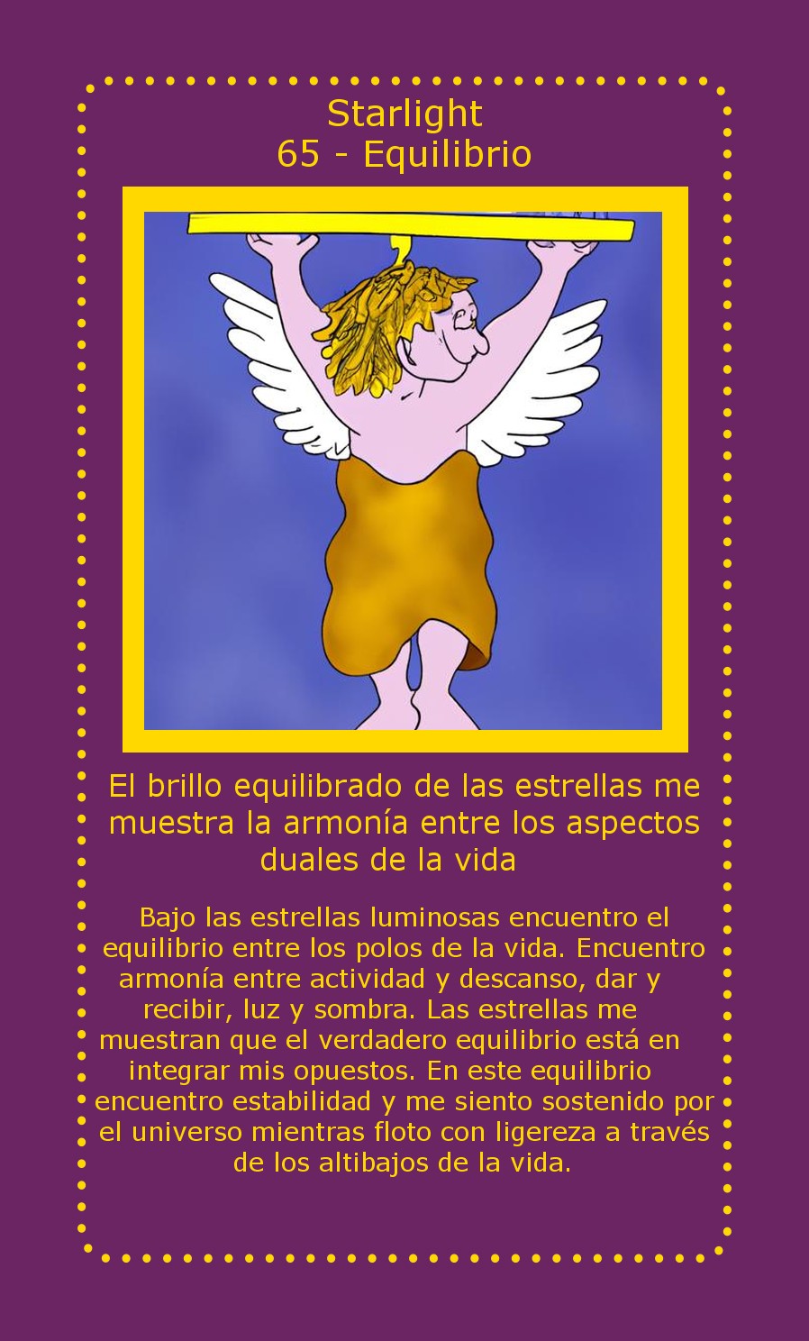 Carta Starlight Equilibrio