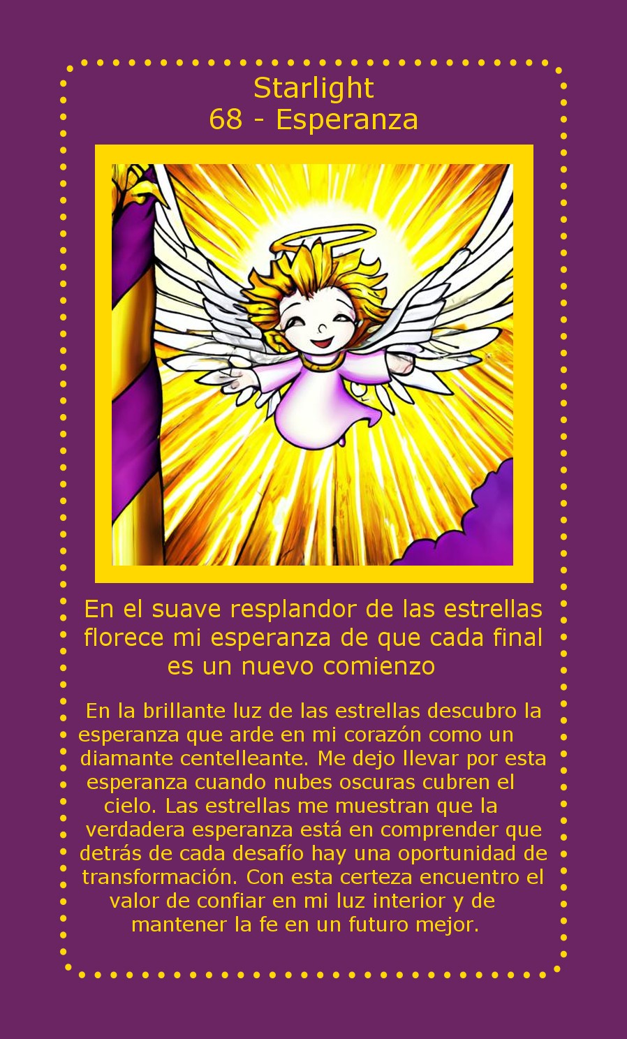Carta Starlight Esperanza