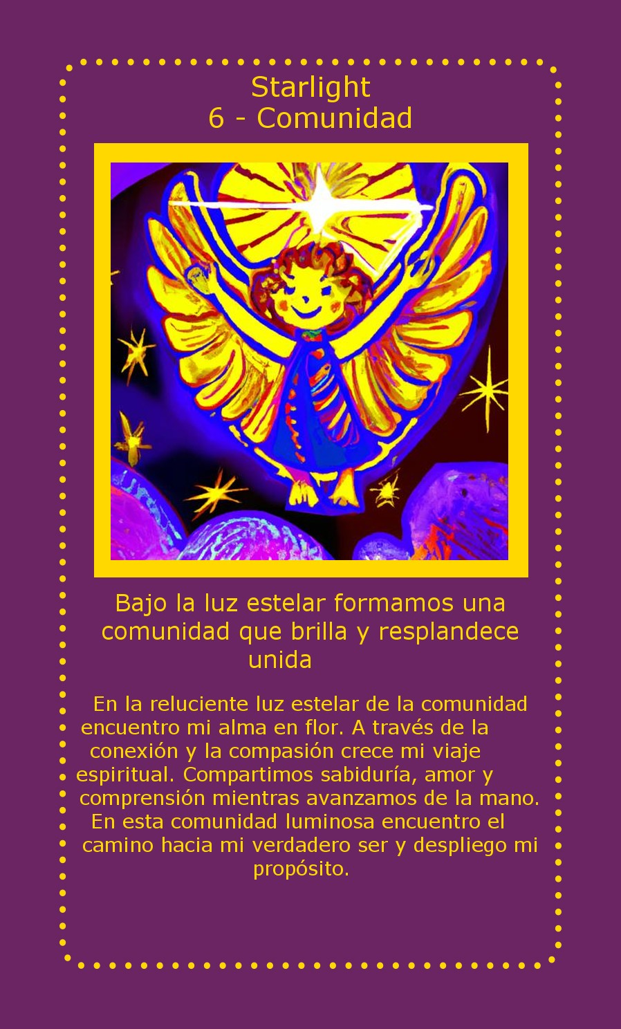 Carta Starlight Comunidad