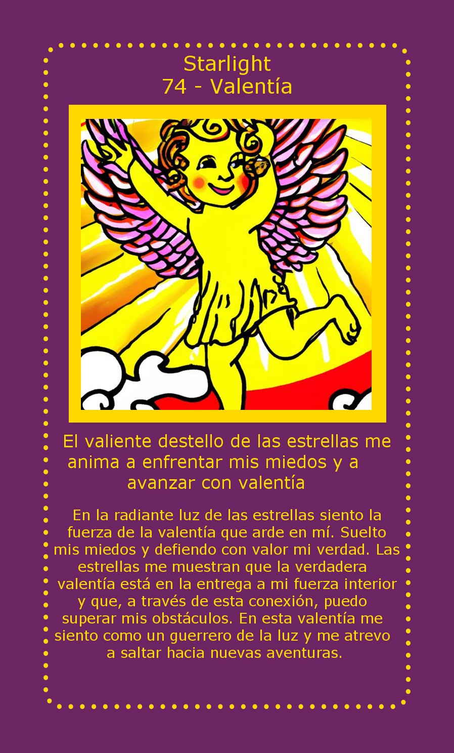 Carta Starlight Valentía