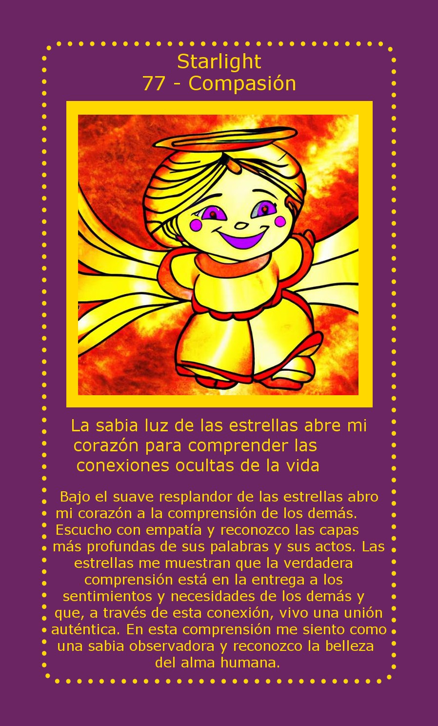 Carta Starlight Compasión
