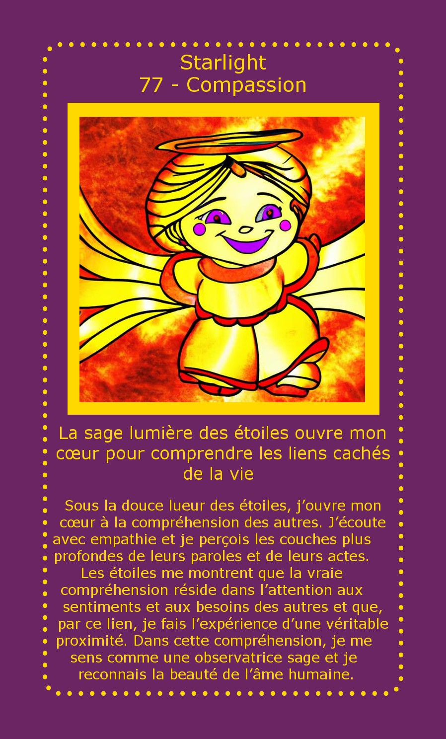 Carte Starlight Compassion