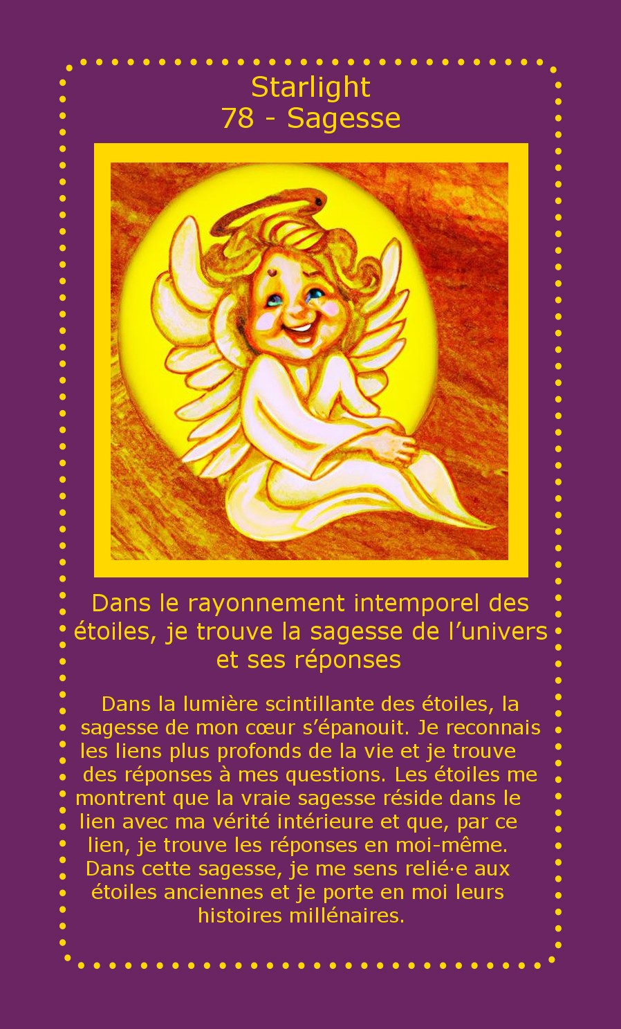 Carte Starlight Sagesse