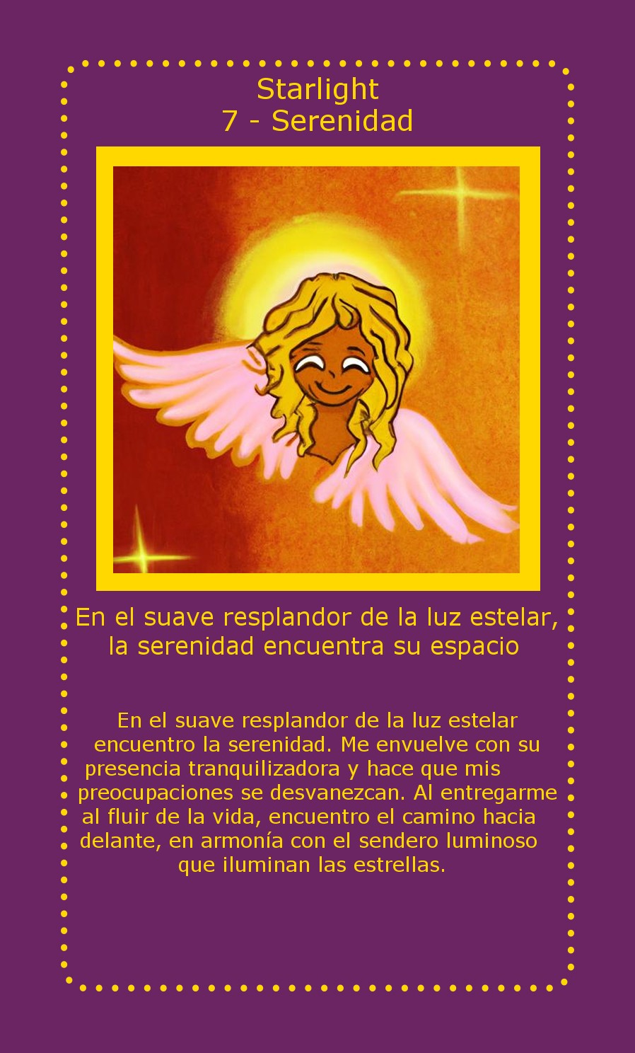 Carta Starlight Serenidad