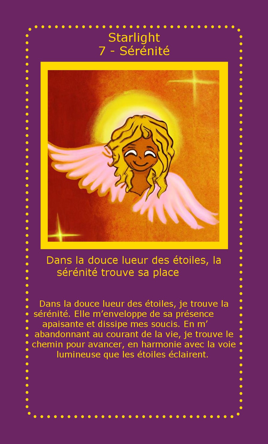 Carte Starlight Sérénité