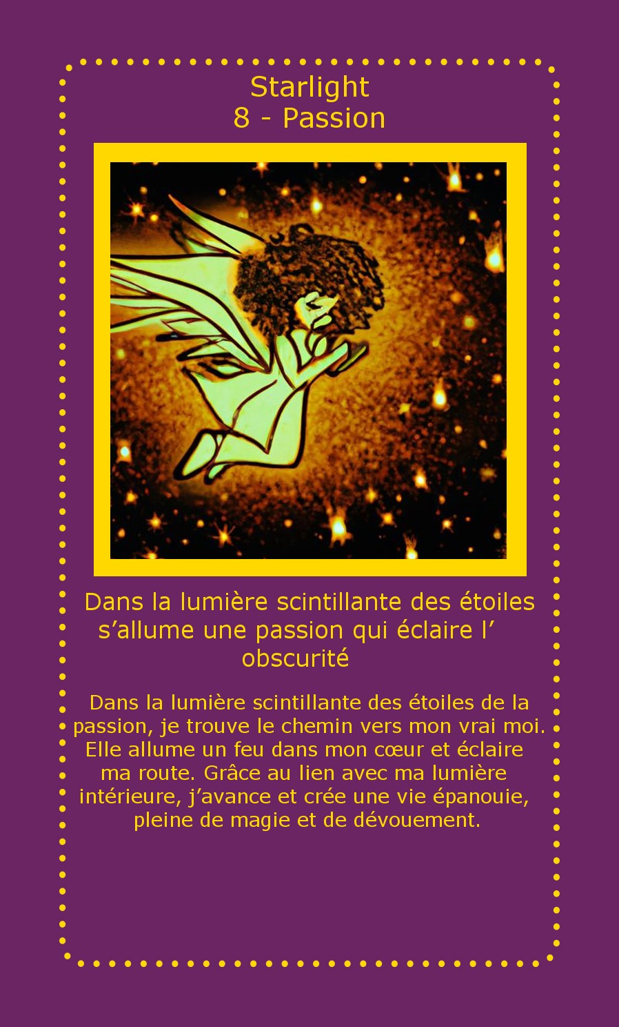 Carte Starlight Passion